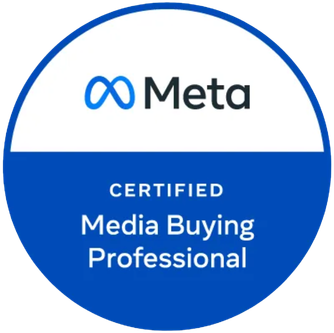 Meta certified Media Buying Professional badge